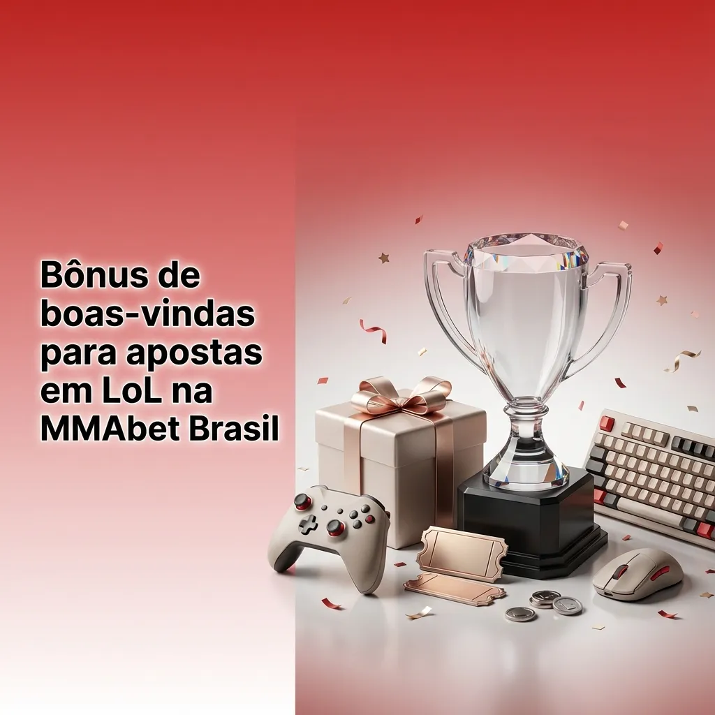 Banner da MMAbet Brasil destacando bônus de boas-vindas de até 200% para apostas em League of Legends