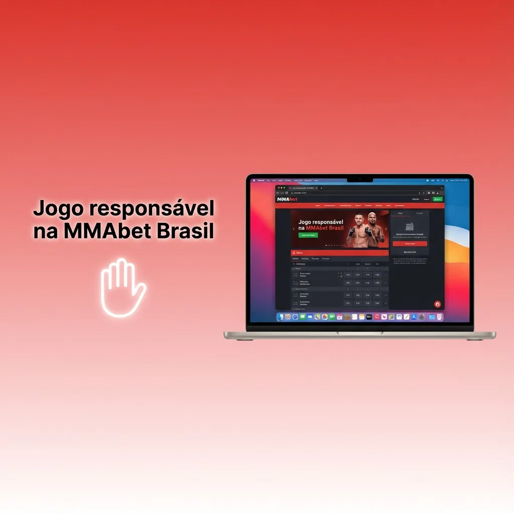Banner da MMAbet Brasil com mensagem de jogo responsável e dicas de controle de tempo e dinheiro ao apostar