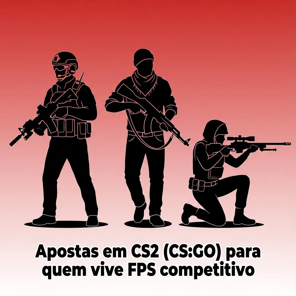 Tela de apostas em CS2 com jogadores em ação em mapa tático e odds de campeonatos como Major, ESL e BLAST
