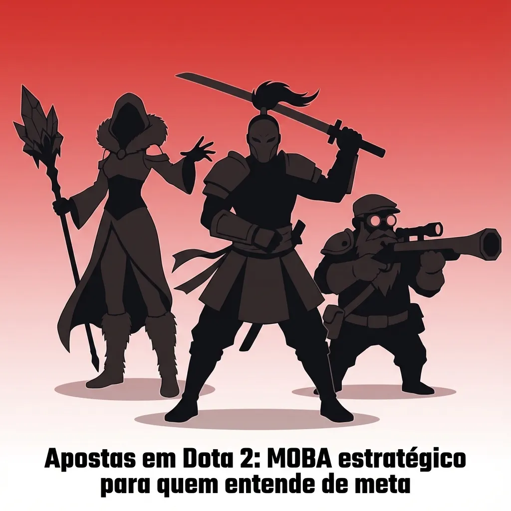 Tela de Dota 2 com heróis em batalha e odds de apostas esportivas destacadas ao redor da interface
