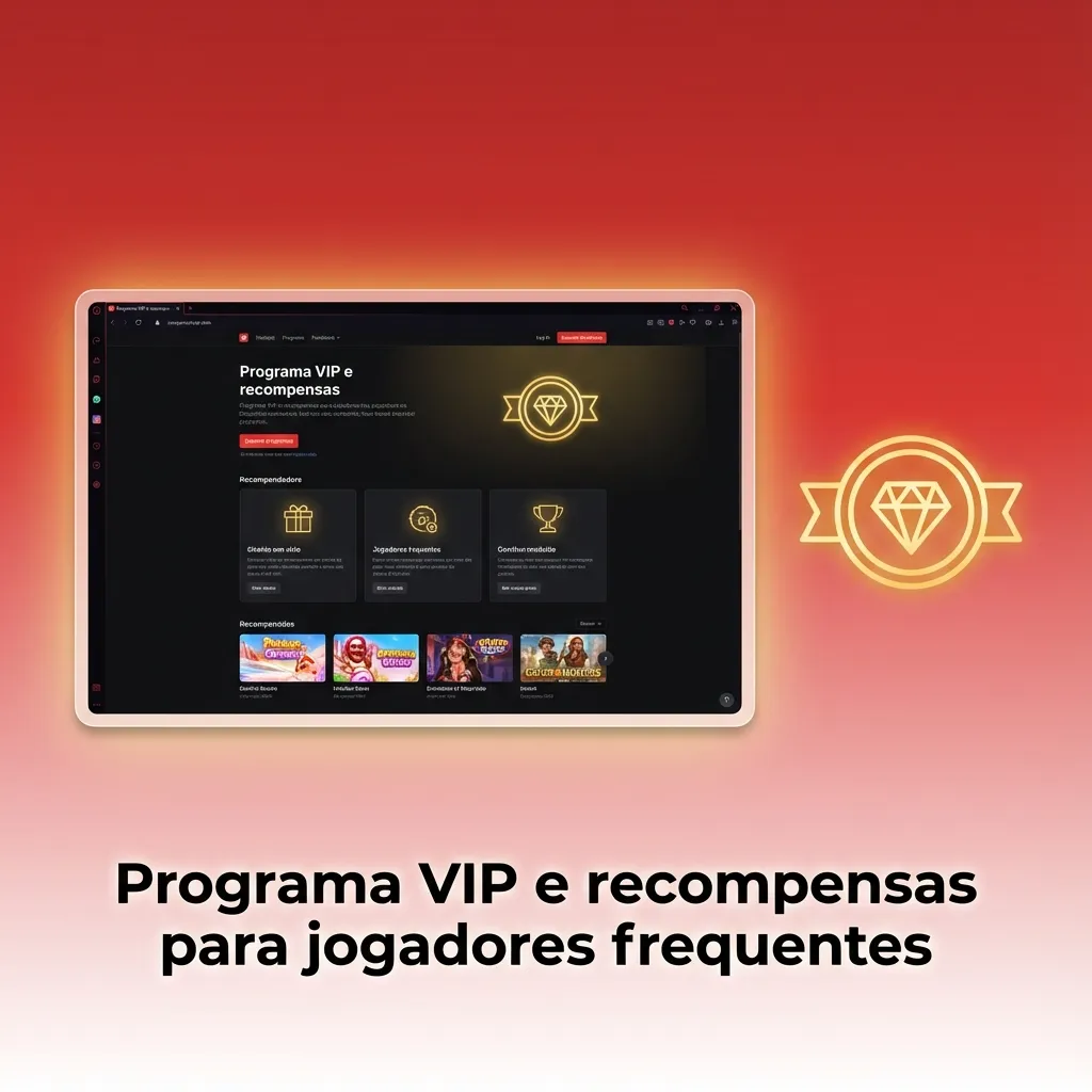 Ilustração do programa VIP MMAbet Brasil com níveis, recompensas, cashback, gerente dedicado e vantagens em apostas