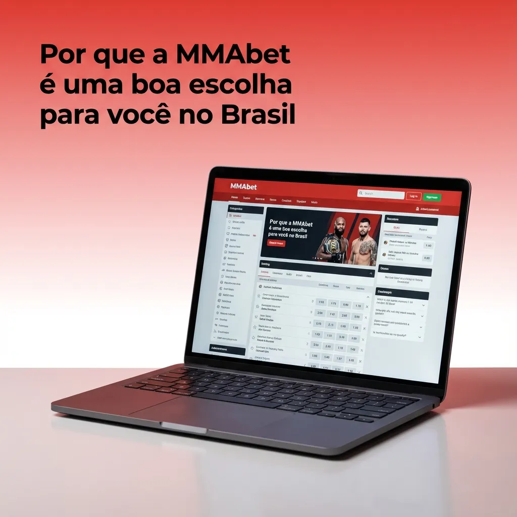 Banner da MMAbet Brasil destacando apostas esportivas, cassino online, segurança, criptografia e app móvel