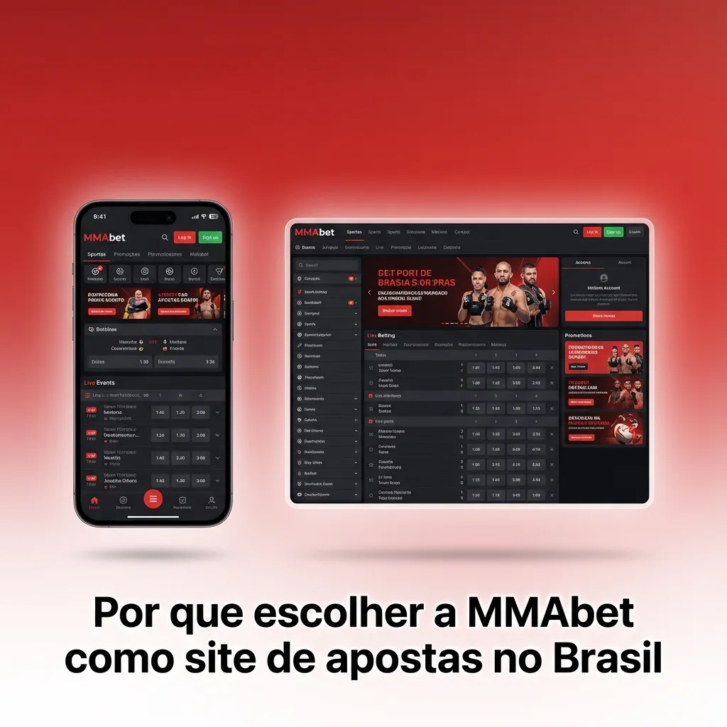 Banner da MMAbet destacando apostas em futebol, lutas, cassino online, pagamentos via PIX e suporte em português.